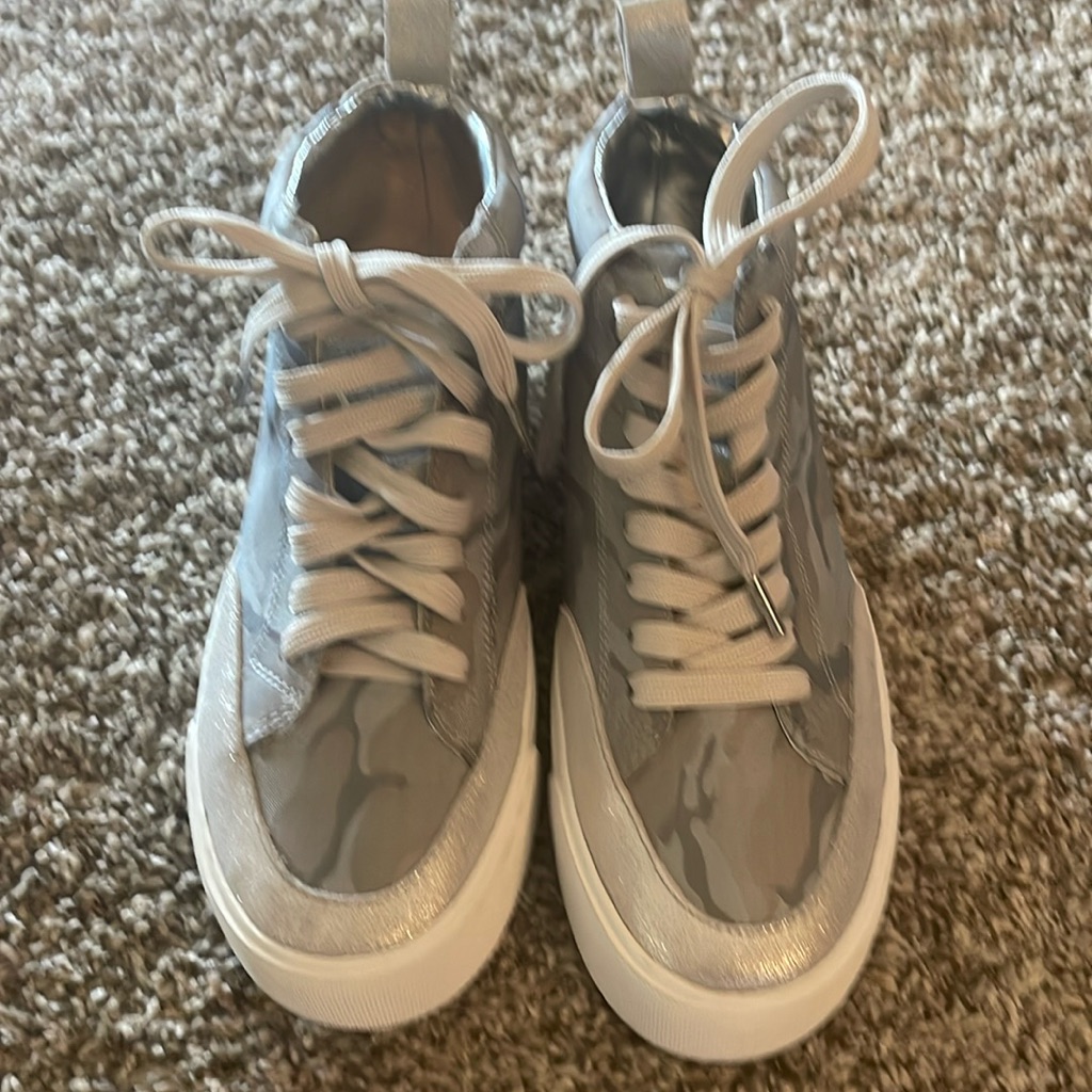 These Are Brand New Never Been Worn There Camo Silver And Grey Brand Dk